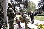 As part of the celebration of May 9, the Day of Victory over Fascism in World War II, representatives of the Ministry of Defense and the Serbian Army, the City of Belgrade and SUBNOR and participants in the Immortal Regiment laid wreaths at the Monum