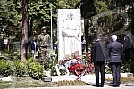 As part of the celebration of May 9, the Day of Victory over Fascism in World War II, representatives of the Ministry of Defense and the Serbian Army, the City of Belgrade and SUBNOR and participants in the Immortal Regiment laid wreaths at the Monum