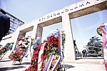 As part of the celebration of May 9, the Day of Victory over Fascism in World War II, representatives of the Ministry of Defense and the Serbian Army, the City of Belgrade and SUBNOR and participants in the Immortal Regiment laid wreaths at the Monum