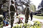 As part of the celebration of May 9, the Day of Victory over Fascism in World War II, representatives of the Ministry of Defense and the Serbian Army, the City of Belgrade and SUBNOR and participants in the Immortal Regiment laid wreaths at the Monum