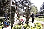 As part of the celebration of May 9, the Day of Victory over Fascism in World War II, representatives of the Ministry of Defense and the Serbian Army, the City of Belgrade and SUBNOR and participants in the Immortal Regiment laid wreaths at the Monum