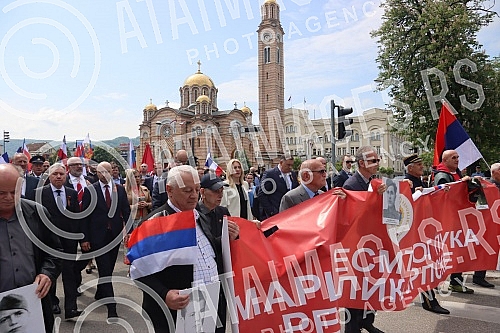 As part of the celebration of May 9, the Day of Victory over Fascism in the Second World War, a march of the Immortal Regiment was held in Banja LukaU okviru obelezavanja 9. maja,  Dana pobede nad fasizmom u Drugom svetskom ratu, u Banjaluci je odr
