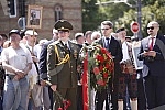 As part of the celebration of May 9, the Day of Victory over Fascism in World War II, representatives of the Ministry of Defense and the Serbian Army, the City of Belgrade and SUBNOR and participants in the Immortal Regiment laid wreaths at the Monum