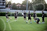 Training of Partizan football players before tomorrow's Conference League playoff match against FK Hamrun Spartans.Trening fudbalera Partizana pred sutrasnjii meca plej-ofa Lige Konferencije protiv FK Hamrun Spartans.