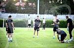 Training of Partizan football players before tomorrow's Conference League playoff match against FK Hamrun Spartans.Trening fudbalera Partizana pred sutrasnjii meca plej-ofa Lige Konferencije protiv FK Hamrun Spartans.