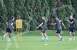 Training of Partizan football players before tomorrow's Conference League playoff match against FK Hamrun Spartans.Trening fudbalera Partizana pred sutrasnjii meca plej-ofa Lige Konferencije protiv FK Hamrun Spartans.