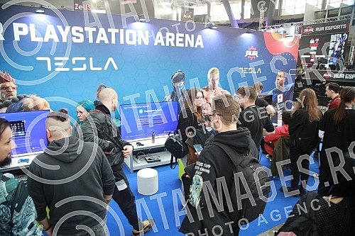 The seventh Games.con festival takes place in halls 1 and 2 of the Belgrade Fair.Sedmi Games.con festivala odrzava se u halama 1 i 2 Beogradskog sajma.