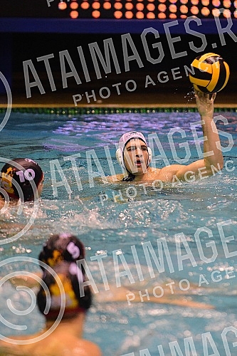 The match of the second round of the Premier Regional Water Polo League between VK Jug AO and VK Partizan.The match of the second round of the Premier Regional Water Polo League between VK Primorac and VK Radnicki.Utakmica drugog kola Premijer re