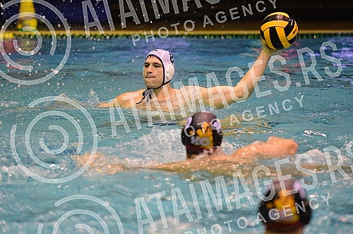 The match of the second round of the Premier Regional Water Polo League between VK Jug AO and VK Partizan.The match of the second round of the Premier Regional Water Polo League between VK Primorac and VK Radnicki.Utakmica drugog kola Premijer re