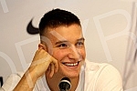 Press conference of Serbian basketball player Bogdan Bogdanovic on the occasion of the children's basketball camp.Pres konferencija srpskog kosarkaskog reprezentivca Bogdana Bogdanovic povodom decijeg kosarkaskog kampa. 