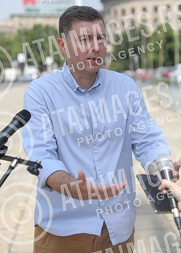 Open Civic Platform ACTION and the Let's Not Drown Belgrade Initiative organized a press conference on the proposed amendments to the Law on Waters, which violates the Constitution and almost openly legalizes corruption in leasing water land. Otvor