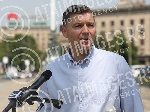 Open Civic Platform ACTION and the Let's Not Drown Belgrade Initiative organized a press conference on the proposed amendments to the Law on Waters, which violates the Constitution and almost openly legalizes corruption in leasing water land. Otvor