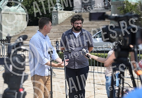 Open Civic Platform ACTION and the Let's Not Drown Belgrade Initiative organized a press conference on the proposed amendments to the Law on Waters, which violates the Constitution and almost openly legalizes corruption in leasing water land. Otvor