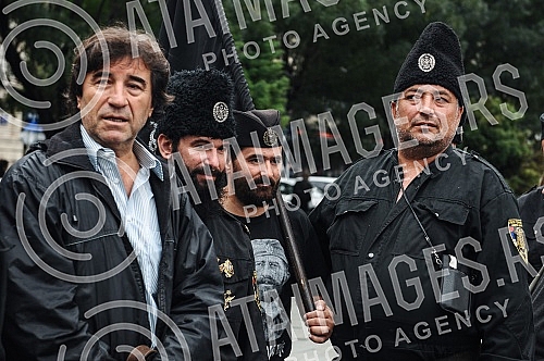 On the occasion of the 70th anniversary of the shooting Army General Dragoljub Draza Mihailovic, chief of staff of the Supreme Command of the Yugoslav Army in the Homeland and the minister of the army, navy and air force of the Kingdom of Yugoslavia,