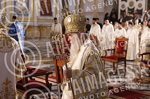 His Holiness Patriarch of Serbia Mr. Porfirije and His Beatitude Archbishop of Ohrid and Macedonia Mr. Stefan, together with all the hierarchs of the Serbian Orthodox Church and the Macedonian Orthodox Church - Ohrid Archbishopric, served the Holy Hi
