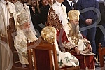 His Holiness Patriarch of Serbia Mr. Porfirije and His Beatitude Archbishop of Ohrid and Macedonia Mr. Stefan, together with all the hierarchs of the Serbian Orthodox Church and the Macedonian Orthodox Church - Ohrid Archbishopric, served the Holy Hi