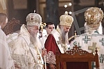 His Holiness Patriarch of Serbia Mr. Porfirije and His Beatitude Archbishop of Ohrid and Macedonia Mr. Stefan, together with all the hierarchs of the Serbian Orthodox Church and the Macedonian Orthodox Church - Ohrid Archbishopric, served the Holy Hi