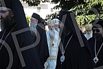 His Holiness Patriarch of Serbia Mr. Porfirije and His Beatitude Archbishop of Ohrid and Macedonia Mr. Stefan, together with all the hierarchs of the Serbian Orthodox Church and the Macedonian Orthodox Church - Ohrid Archbishopric, served the Holy Hi