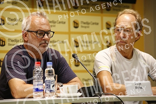 The press conference of the production house PQX Media AS from Norway on the occasion of the presentation of the film 