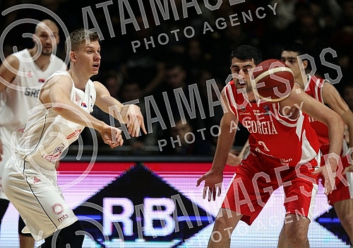 Match between Serbia and Georgia within FIBA EuroBasket Qualifiers 2021.Utakmica izmedju Srbije i Gruzije u okviru kvalifikacija za FIBA EuroBasket 2021.