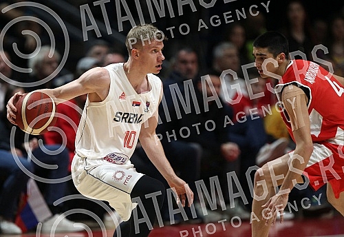 Match between Serbia and Georgia within FIBA EuroBasket Qualifiers 2021.Utakmica izmedju Srbije i Gruzije u okviru kvalifikacija za FIBA EuroBasket 2021.