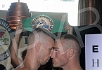 The official measurement of the boxer before the match for the defense of the WBC tutile Mediterranean was held in the restaurant Le Petit Bistro Blue CenterZvanicno merenje boksera pred mec za odbradu WBC tutile Maditerana odrzano je u restoranu L