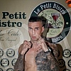 The official measurement of the boxer before the match for the defense of the WBC tutile Mediterranean was held in the restaurant Le Petit Bistro Blue CenterZvanicno merenje boksera pred mec za odbradu WBC tutile Maditerana odrzano je u restoranu L