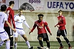 UEFA YOUTH League match between FK Brodarac and Manchester United held at Vozdovac Stadium. Utakmica UEFA Lige Mladih izmedju FK Brodarac i Mancester Junajted odigrana  na stadionu Vozdovca. 