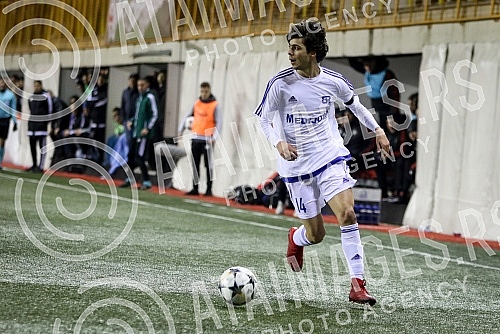 UEFA YOUTH League match between FK Brodarac and Manchester United held at Vozdovac Stadium. Utakmica UEFA Lige Mladih izmedju FK Brodarac i Mancester Junajted odigrana  na stadionu Vozdovca. 