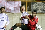 UEFA YOUTH League match between FK Brodarac and Manchester United held at Vozdovac Stadium. Utakmica UEFA Lige Mladih izmedju FK Brodarac i Mancester Junajted odigrana  na stadionu Vozdovca. 