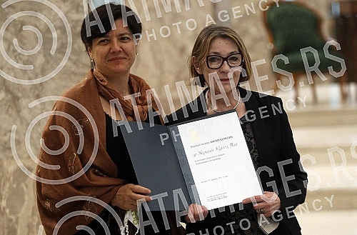 The ceremonial awarding of the 19th Milorad Medic Award for 2021 for outstanding merits in the field of conservation and restoration, on the feast of St. Luke, the patron saint of conservators and restorers, was held at the National Museum in Belgrad