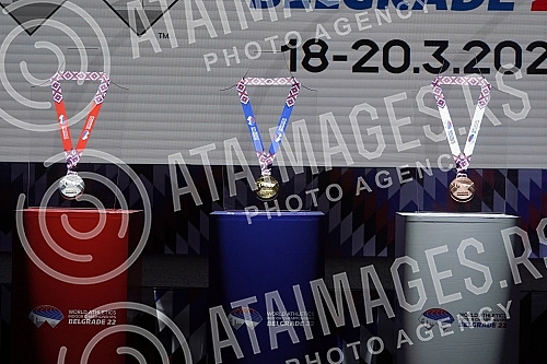 The company SP Atletika 2022 signed a sponsorship agreement with the company Dunav osiguranje, and at the same event at the Crowne Plaza Hotel, the medals of the World Athletics Championship were promoted in the Belgrade22 hall.Preduzece SP Atletik