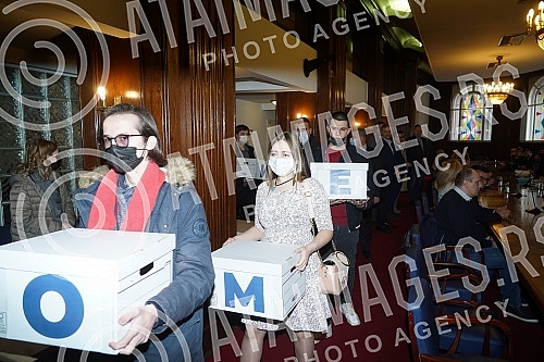 The United Serbia Coalition handed over the electoral list 