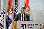 The working and election assembly of the Democratic Party of Serbia was held in the building of the municipality of Stari grad.Radna i izborna Skupstinu Demokratske stranka Srbije odrzana je u zgradi opstine Stari grad.