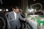 The President of the Republic of Serbia, Aleksandar Vucic, visited the warehouse of the Republic Directorate for Commodity Reserves - General Cargo Warehouse, Belgrade.Predsednik Republike Srbije Aleksandar Vucic obisao je skladista Republicke dire