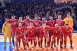 International futsal friendly match between Serbia and France held in Hall Sumice.Medjunarodna futsal prijateljska utakmica izmedju Srbije i Francuske odigrana u SC Sumice. 