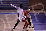 International futsal friendly match between Serbia and France held in Hall Sumice.Medjunarodna futsal prijateljska utakmica izmedju Srbije i Francuske odigrana u SC Sumice. 