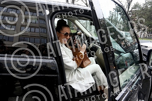 The trial between Jelena Karleusa and Svetlana Raznatovic - Ceca held in First basic court. udjenje Jelene Karleuse i Svetlane Raznatovic - Ceca u Prvom osnovnom sudu.