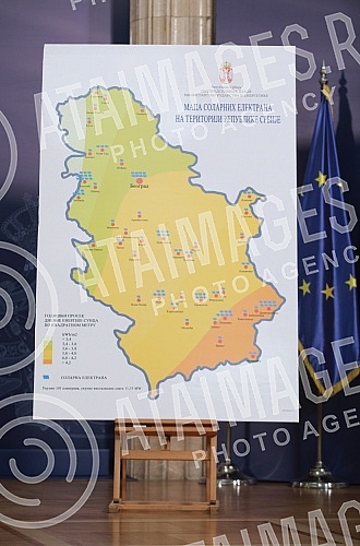 The President of Serbia, Aleksandar Vucic, met with the representatives of UGT Renewables LLC.Predsednik Srbije Aleksandar Vucic sastao se sa predstavnicima kompanije UGT Renewables LLC.