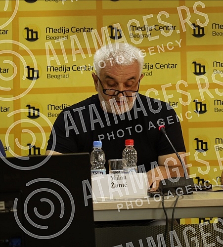 Press conference of the Association of Refugees, Displaced Persons and Immigrants Zavicaj - Belgrade on the occasion of marking the 25th anniversary of the suffering of the Serbian people from Croatia in the criminal action of the Croatian army coden