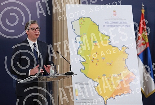 The President of Serbia, Aleksandar Vucic, met with the representatives of UGT Renewables LLC.Predsednik Srbije Aleksandar Vucic sastao se sa predstavnicima kompanije UGT Renewables LLC.