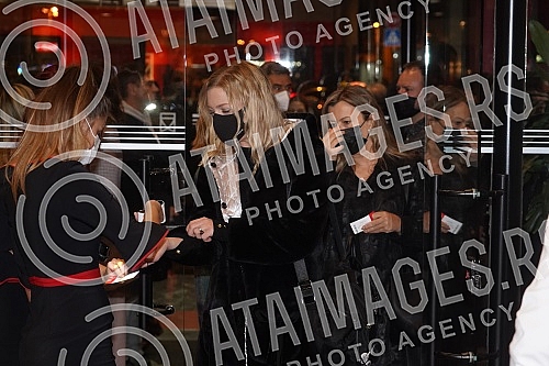 The premiere of the play 