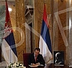 The President of the Assembly of Serbia, Ivica Dacic, has entered himself in the book of condolences on the death of the Deputy President  of the National Assembly, Muamer Zukorlic.Predsednik Skupstine Srbije Ivica Dacic upisao se u knjigu zalosti 