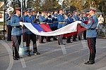 Honorary units of the Serbian Army Guard from the Sava Terrace of the Belgrade Fortress fired honorary artillery fire in honor of the Day of Reconciliation in the First World War - a national holiday in the Republic of Serbia. Pocasne jedinice Gard