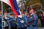 Honorary units of the Serbian Army Guard from the Sava Terrace of the Belgrade Fortress fired honorary artillery fire in honor of the Day of Reconciliation in the First World War - a national holiday in the Republic of Serbia. Pocasne jedinice Gard