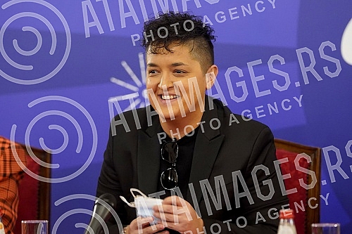 At the press conference in the Old Palace, the Deputy Mayor of Belgrade, Goran Vesic, presented the performers who will perform at the spectacular New Year's Eve 2022, organized by the City of Belgrade.Na konferenciji za medije u Starom dvoru zamen