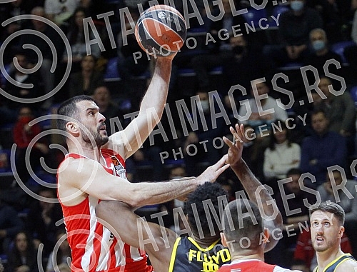 The remaining match of the 19th round of the Turkish Airlines Euroleague between KK Crvena zvezda mts and KK Fenerbahce Beko Istanbul was played in the Aleksandar Nikolic Hall.Zaostali mec 19. kola Turkish Airlines Evrolige izmedju KK Crvena zvezda