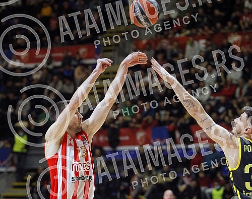 The remaining match of the 19th round of the Turkish Airlines Euroleague between KK Crvena zvezda mts and KK Fenerbahce Beko Istanbul was played in the Aleksandar Nikolic Hall.Zaostali mec 19. kola Turkish Airlines Evrolige izmedju KK Crvena zvezda