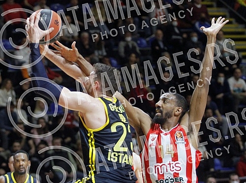 The remaining match of the 19th round of the Turkish Airlines Euroleague between KK Crvena zvezda mts and KK Fenerbahce Beko Istanbul was played in the Aleksandar Nikolic Hall.Zaostali mec 19. kola Turkish Airlines Evrolige izmedju KK Crvena zvezda