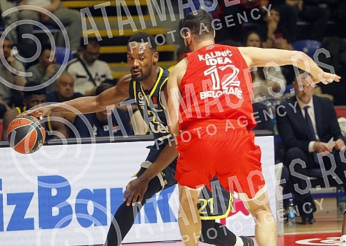 The remaining match of the 19th round of the Turkish Airlines Euroleague between KK Crvena zvezda mts and KK Fenerbahce Beko Istanbul was played in the Aleksandar Nikolic Hall.Zaostali mec 19. kola Turkish Airlines Evrolige izmedju KK Crvena zvezda
